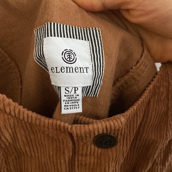 Women’s Element corduroy skater dress size S - Picture 4 of 4